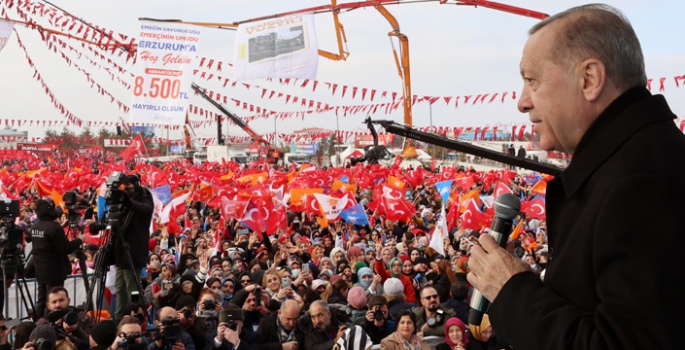 Erdoğan Erzurum’a geliyor