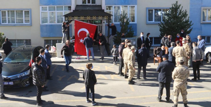 Erzurum’a şehit ateşi düştü