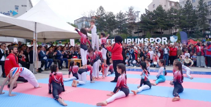 Erzurum'da 19 Mayıs coşkusu