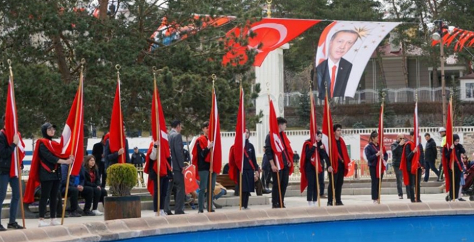 Erzurum’da 23 Nisan coşkusu