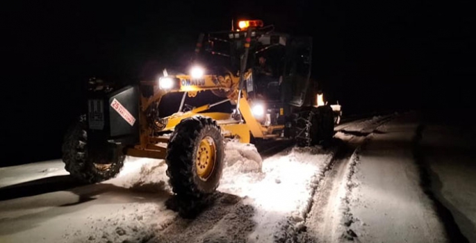 Erzurum’da 372 mahalleye ulaşım sağlanamıyor