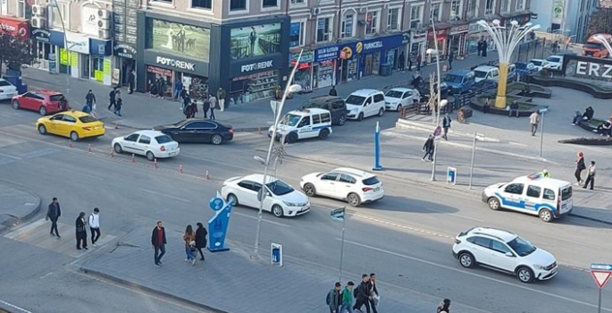 Erzurum’da araç sayısı artıyor