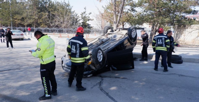 Erzurum’da bir ayda 78 trafik kazası