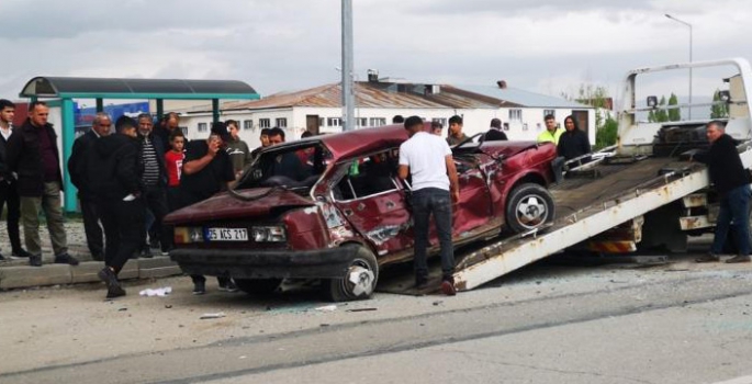 Erzurum’da feci kaza; 19 yaşındaki genç kurtarılamadı