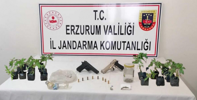 Erzurum’da hayvan hırsızlığı ve uyuşturucu operasyonu: 6 tutuklama