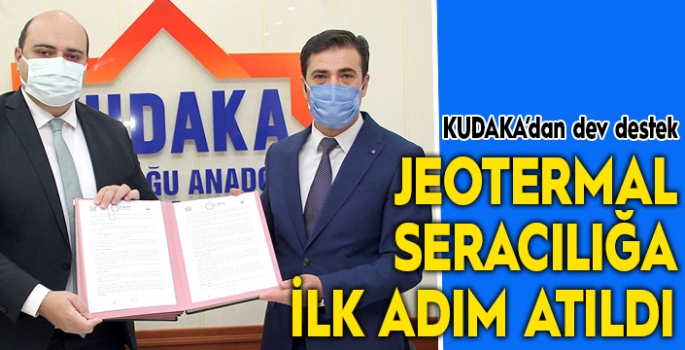 Erzurum’da Jeotermal Seracılığa ilk adım atıldı