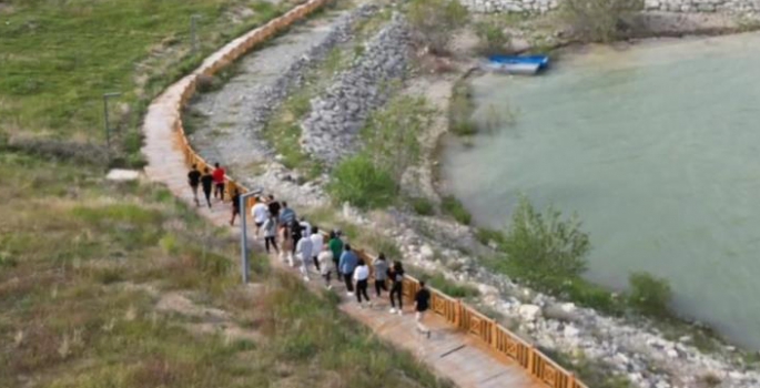 Erzurum’da kamp sezonu açıldı