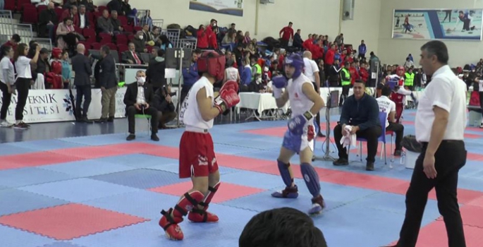 Erzurum’da Kick Boks heyecanı