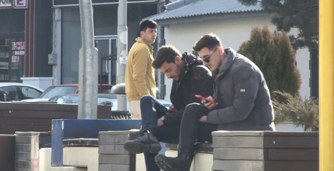 Erzurum’da ocak havası şaşırtıyor