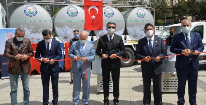 Erzurum’da “Süte Değer Projesi” yüz güldürdü