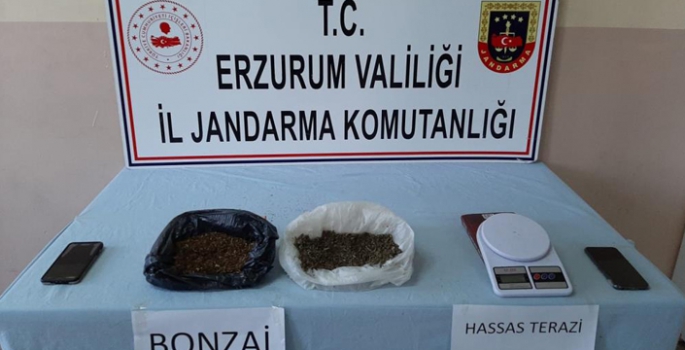 Erzurum’da uyuşturucu operasyonu: 3 tutuklama