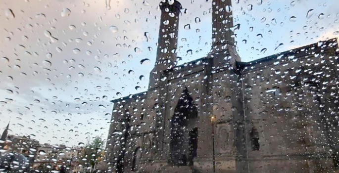 Erzurum’da yağışlar devam ediyor