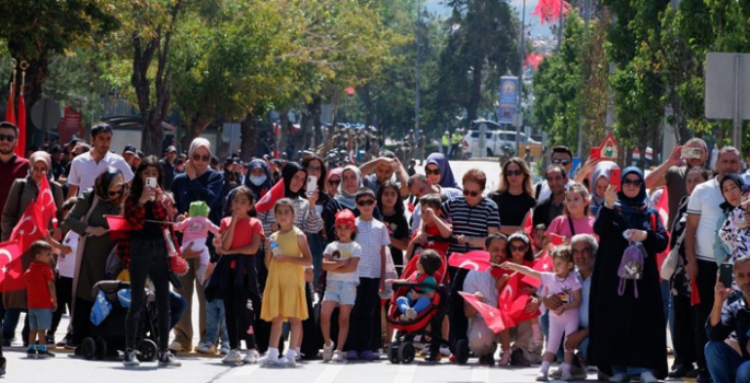 Erzurum'da zafer coşkusu