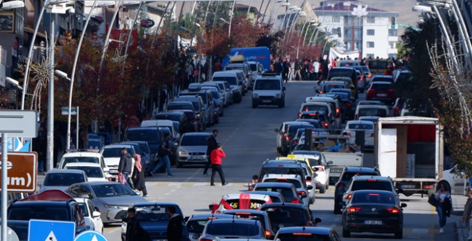 Erzurum’daki araç sayısı 130 bini geçti