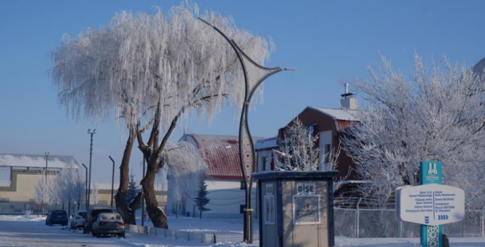 Erzurum dondu