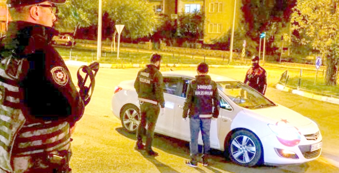 Erzurum polisi aman vermiyor