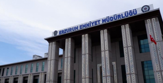 Erzurum polisinden kaçamadı