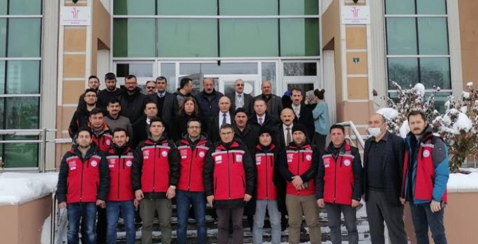 Erzurum psikososyal destek ekibi bölgede