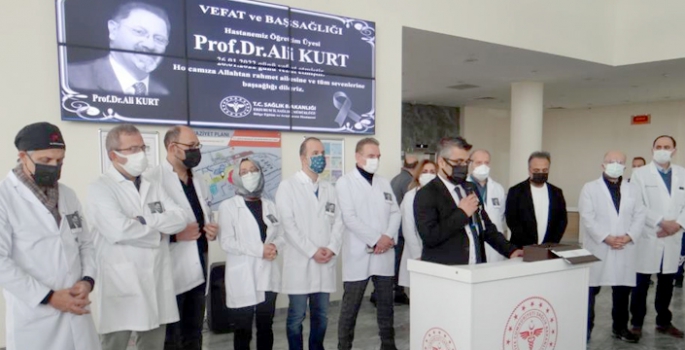 Erzurum’un acı kaybı; Prof. Dr. Ali Kurt’u kaybettik