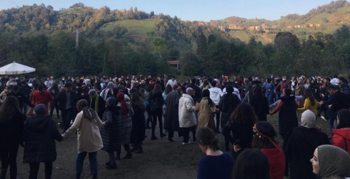 Erzurumlu öğrenciler Ayder’de buluştu