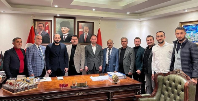 Erzurumlular'dan Büyük Birlik Partisi'ne ziyaret