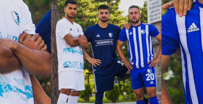 Erzurumspor'dan Cumhuriyet'in 100. yılına özel forma