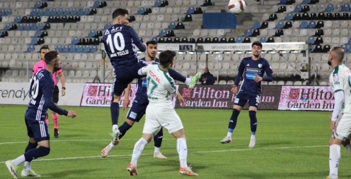 Erzurumspor FK ikinci yarı geri döndü