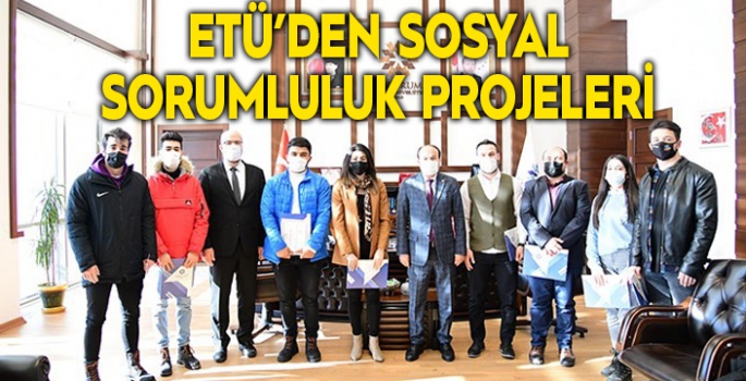 ETÜ’den sosyal sorumluluk projeleri