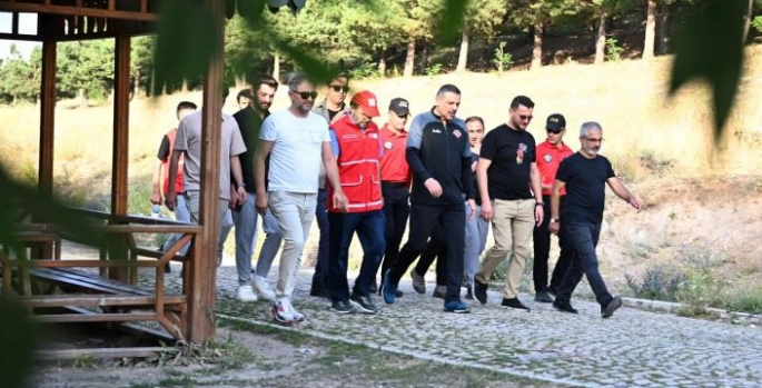 Genç gönüllüler afete hazırlandı