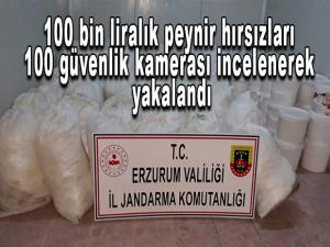 100 bin liralık peynir hırsızları 100 güvenlik kamerası incelenerek yakalandı