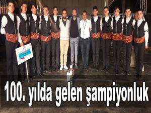 100. yılda gelen şampiyonluk