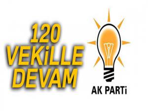 120 vekille devam