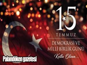 15 Temmuz demokrasi şehitlerimizi saygıyla anıyoruz