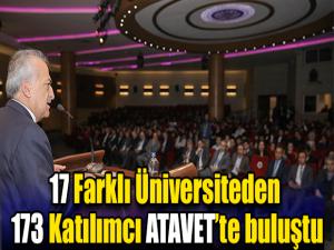 17 Farklı Üniversiteden 173 Katılımcı ATAVETte buluştu