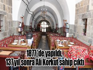 1877 'de yapıldı, 137 yıl sonra Ali Korkut sahip çıktı