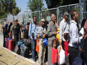 37 bin Suriyeli Türkiyeye dönüş yaptı