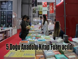 5. Doğu Anadolu Kitap Fuarı açıldı