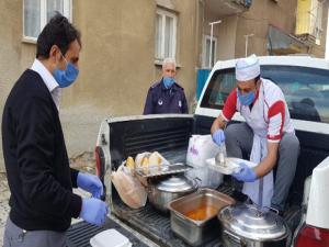 65 yaş üstü ailelere sıcak yemek servisi