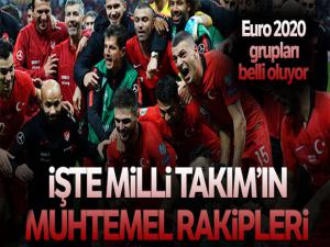 A Milli Futbol Takımımızın Euro 2020 rakipleri belli oluyor!