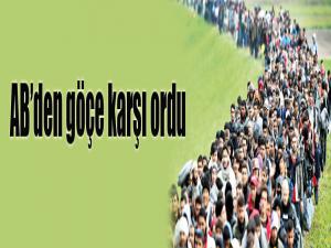 ABden göçe karşı ordu