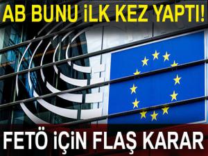 AB Komisyonu'ndan flaş karar