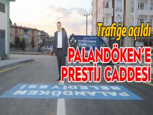 Abdurrahmangazinin prestij caddesi trafiğe açıldı