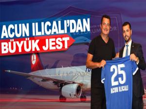 Acun Ilıcalı, Erzurumspor'a özel uçak kiraladı 