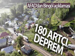 AFAD'dan Bingöl'deki 5.7 büyüklüğündeki depremle ilgili açıklama