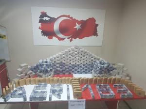 Ağrı'da 183 kilo eroin ele geçirildi