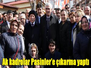 Ak kadrolar Pasinlere çıkarma yaptı