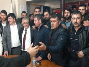  Ak Parti adayı Ahmet Dölekliye coşkulu karşılama