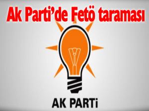 AK Parti'den FETÖ taraması
