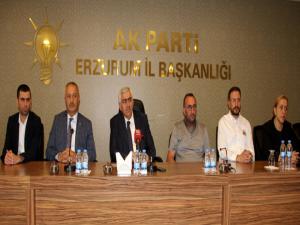 AK Parti Erzurum İl Başkanı Öz: