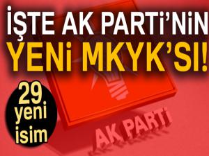 AK Parti MKYK listesi | AK Parti'de MKYK'ya hangi isimler var? Kimler girdi?